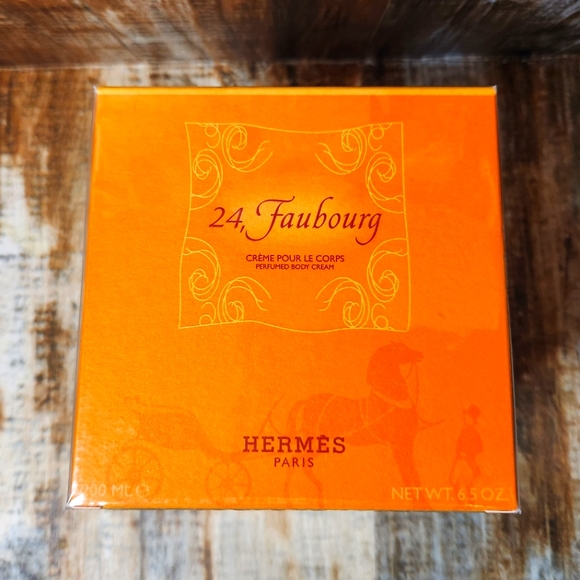 24 FAUBOURG by HERMES PARFUMS 6.5 oz / 200 ML Perfumed Body Cream Sealed Box - Picture 1 of 6